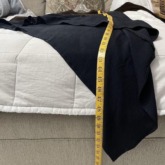 Donna Jessica Asymmetrical Oversized Tunic Top Shirt Large Brown Vintage Lagen… - Picture 5 of 8